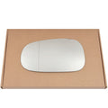 Wing Mirror Glass Left for Lancia Lybra 1999-2005 Stick-On Passenger Near Side with Blind Spot