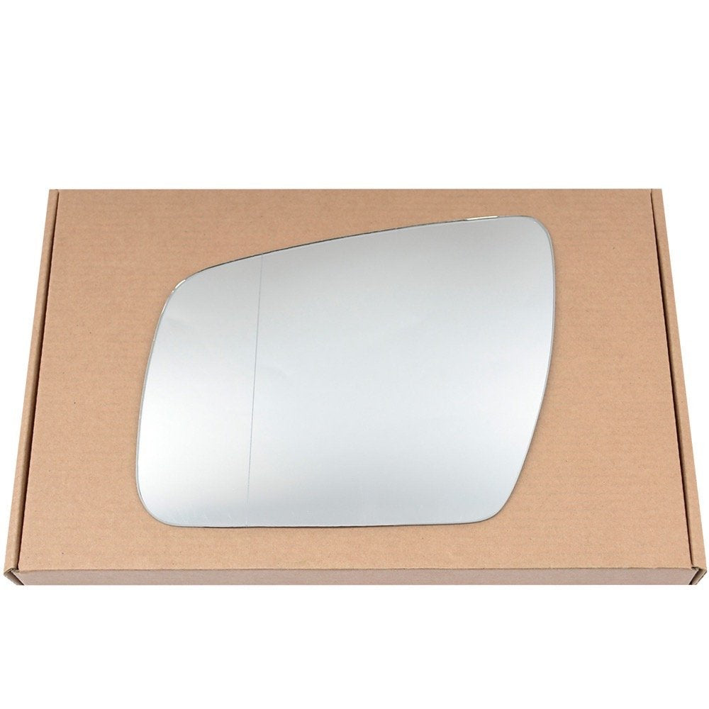 Wing Mirror Glass Left for Kia Soul 2009-2014 Stick-On Passenger Near Side with Blind Spot