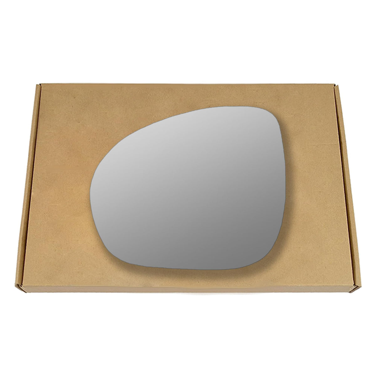 Side View Replacement Wing Mirror Glass for 2015-2023 Convex Left Passenger near side LHS N/S