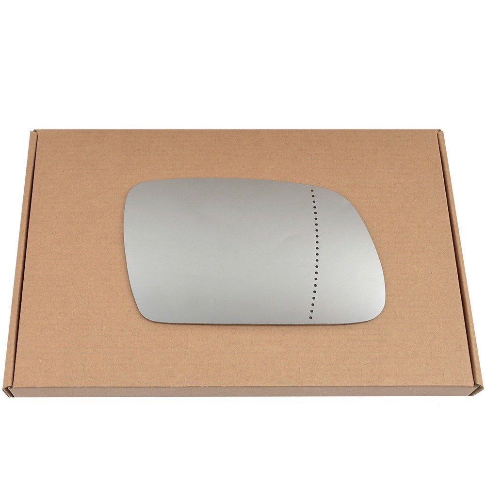 Wing Mirror Glass Right for Peugeot 307 2001-2008 Stick-On Driver Off Side with Blind Spot