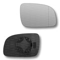 Replacement Wing Mirror Glass Right for VW Polo 2000-2002 Clip-On Driver Off side with Blind Spot