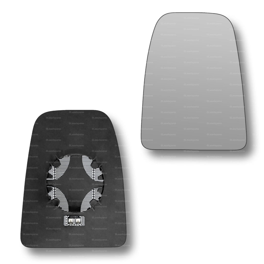 Replacement Wing Mirror Glass Right for Iveco Daily 2014-2022 Clip-On Driver Off side Heated Convex