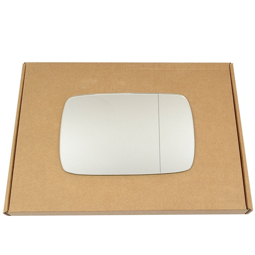 Wing Mirror Glass Right for BMW 3 Series E30 E36 1982-2000 Stick-On Driver Off Side with Blind Spot