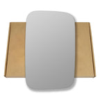 Side View Replacement Wing Mirror Glass for Volkswagen T4 Pick Up Motorhome 1990-2003 Convex Right Driver off side RHS O/S