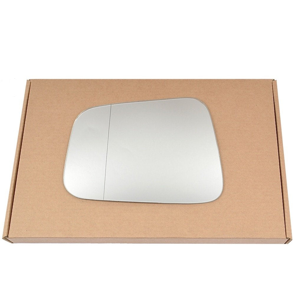 Wing Mirror Glass Left for Honda Jazz 2005-2008 Stick-On Passenger Near Side with Blind Spot