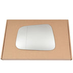 Wing Mirror Glass Left for Honda Jazz 2005-2008 Stick-On Passenger Near Side with Blind Spot