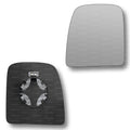 Replacement Wing Mirror Glass Left for Fiat Scudo 2007-2016 Clip-On Passenger Near Side N/S Heated Convex