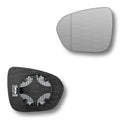 Replacement Wing Mirror Glass Left for Dacia Duster 2018-2022 Clip-On Passenger Near Side N/S Heated with Blind Spot