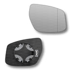 Replacement Wing Mirror Glass Right for Nissan Pulsar 2014-2019 Clip-On Driver Off side Heated with Blind Spot