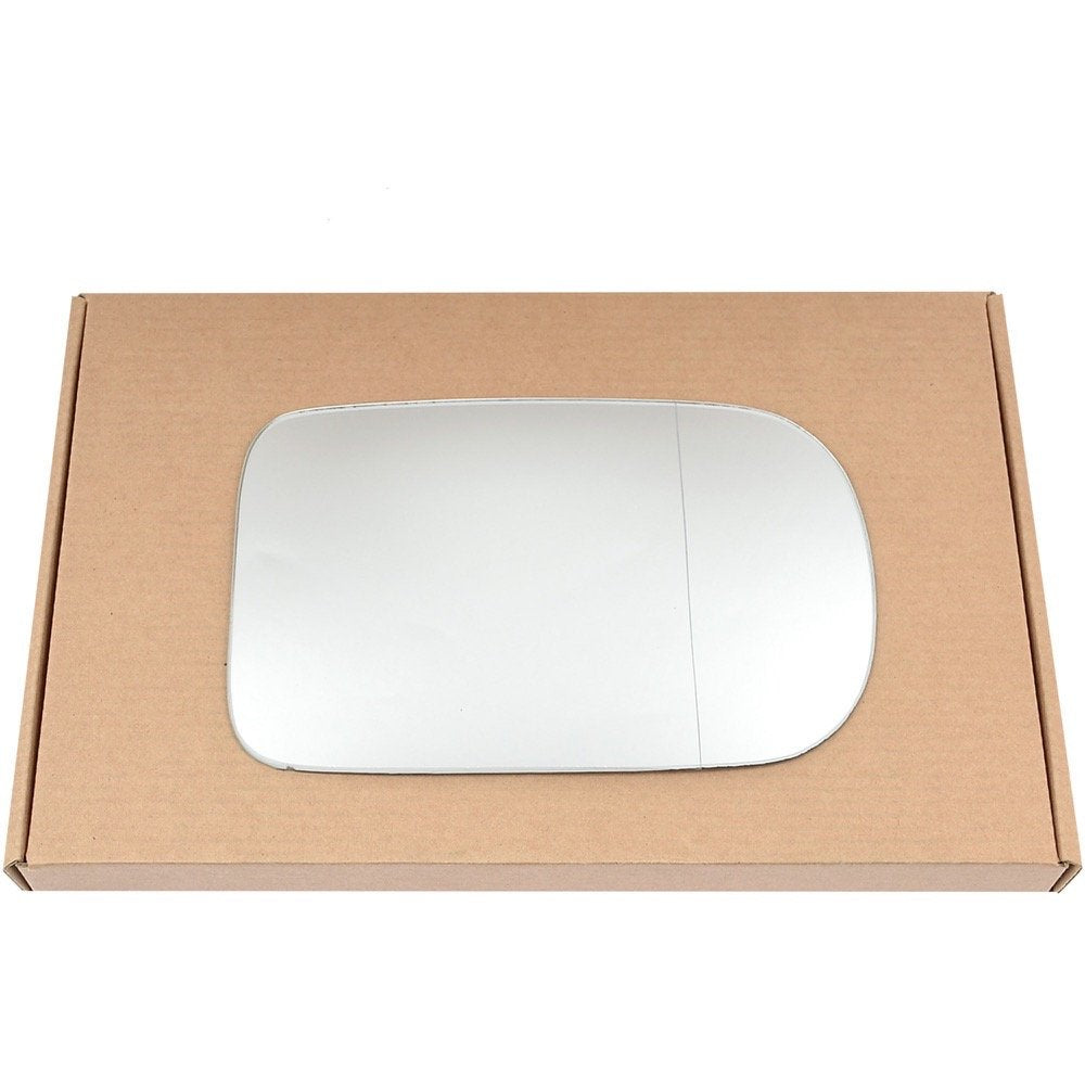 Wing Mirror Glass Right for Jaguar S-Type 1998-2002 Stick-On Driver Off Side with Blind Spot