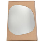 Wing Mirror Glass Right for Mitsubishi L400 / Delica/Space Gear 1995-2005 Stick-On Driver Off Side Convex