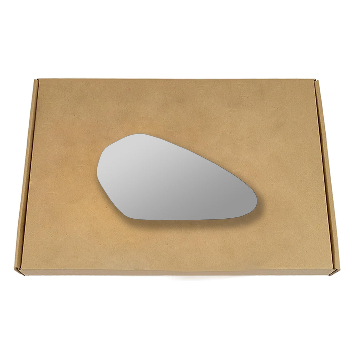 Side View Replacement Wing Mirror Glass for Derbi GPR 125 Convex Right Driver off side RHS O/S