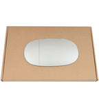 Wing Mirror Glass Left for Fiat Barchetta 1995-2005 Stick-On Passenger Near Side with Blind Spot
