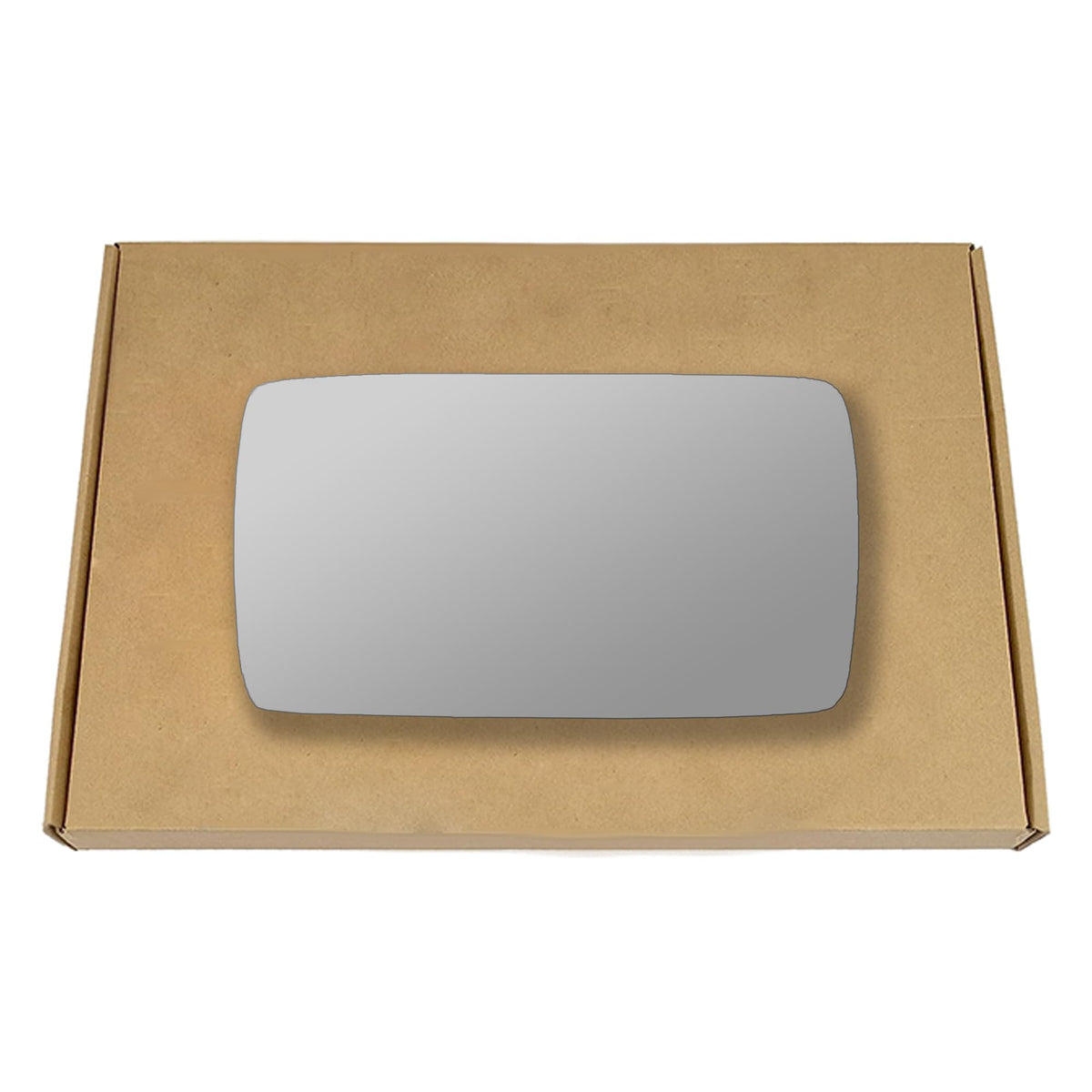 Side View Replacement Wing Mirror Glass for Ford Escort 1990-1995 Convex Left Passenger near side LHS N/S