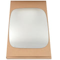 Wing Mirror Glass Left for Mitsubishi Shogun 1999-2006 Stick-On Passenger Near Side Convex