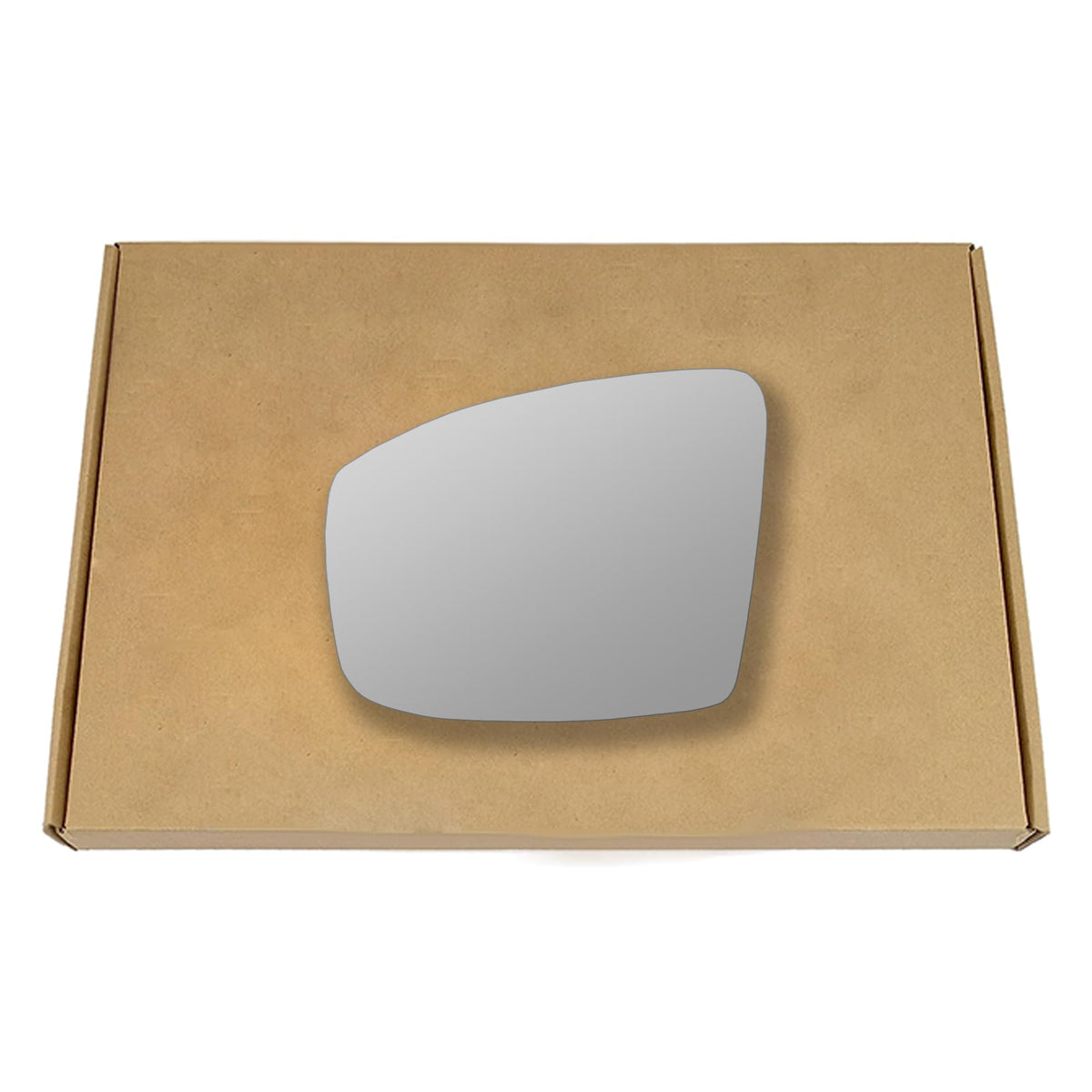 Side View Replacement Wing Mirror Glass for 2008-2017 Convex Left Passenger near side LHS N/S