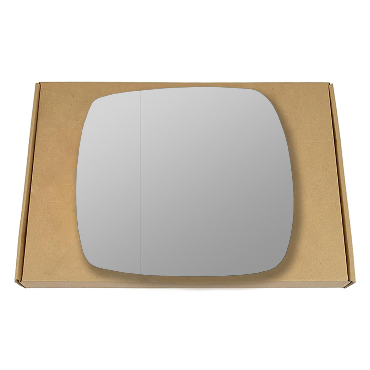 Side View Replacement Wing Mirror Glass for Renault Kangoo 2008-2012 Blind Spot Left Passenger near side LHS N/S