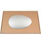 Wing Mirror Glass Right for Alfa Romeo 156 1997-2005 Stick-On Driver Off Side Convex