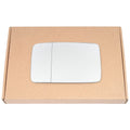 Wing Mirror Glass Left for VW Polo 1990-1994 Stick-On Passenger Near Side with Blind Spot