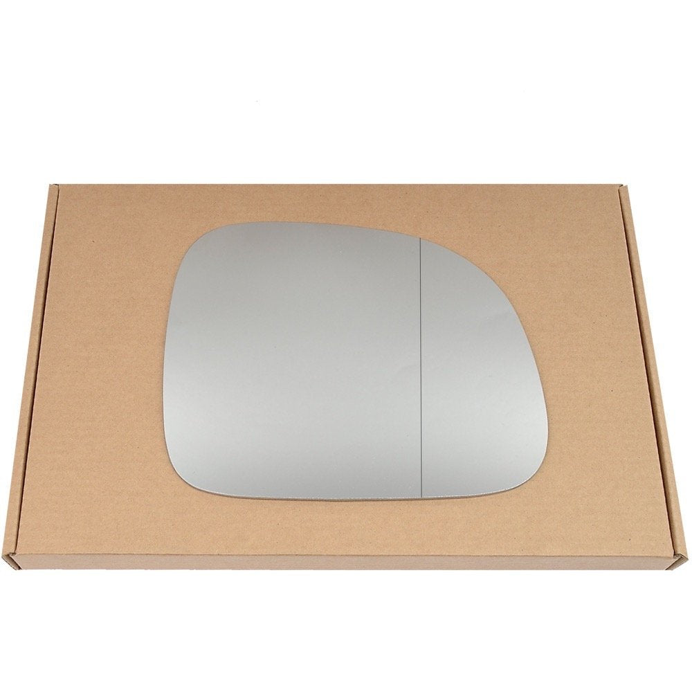 Wing Mirror Glass Right for Fiat Panda 2009-2020 Stick-On Driver Off Side with Blind Spot