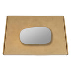 Side View Replacement Wing Mirror Glass for Honda CBR 1987-1996 Convex Left Passenger near side LHS N/S