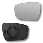 Replacement Wing Mirror Glass Left for Nissan Qashqai 2014-2021 Clip-On Passenger Near Side N/S Convex