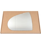 Wing Mirror Glass Left for Mitsubishi Colt 2004-2012 Stick-On Passenger Near Side with Blind Spot