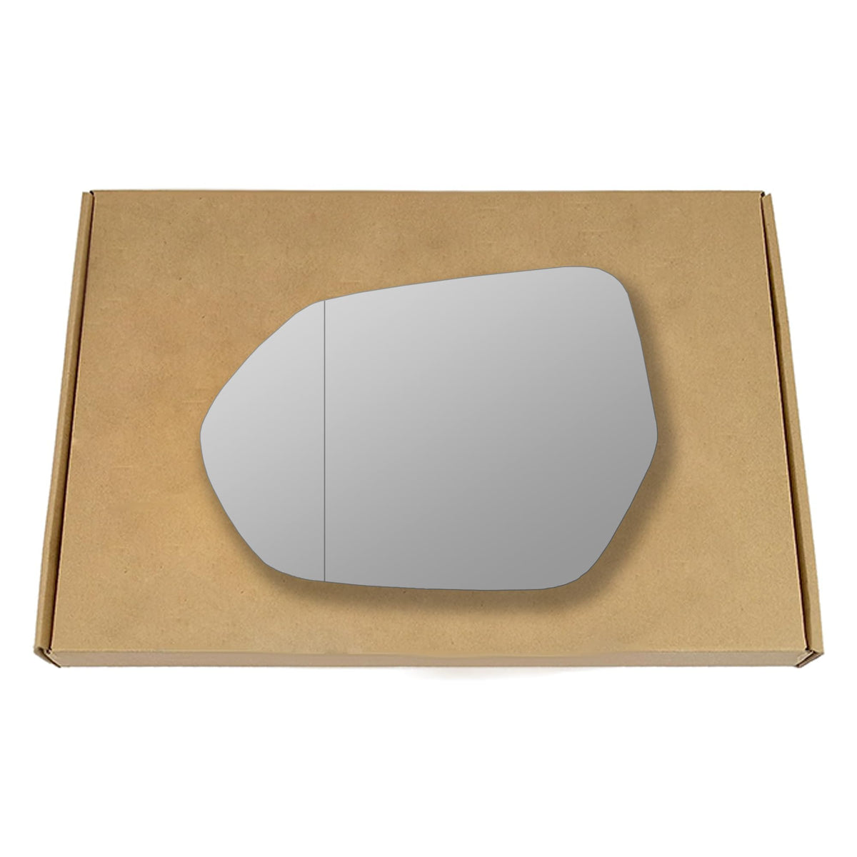 Side View Replacement Wing Mirror Glass for Toyota Prius 2016-2023 Blind Spot Left Passenger near side LHS N/S