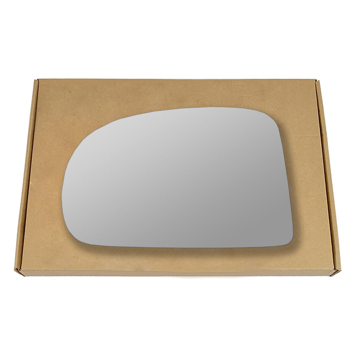 Side View Replacement Wing Mirror Glass for Hyundai Atos (Atoz Amica) 1997-2008 Convex Left Passenger near side LHS N/S