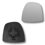 Replacement Wing Mirror Glass Left for Nissan Primastar 2001-2014 Clip-On Passenger Near Side N/S Convex
