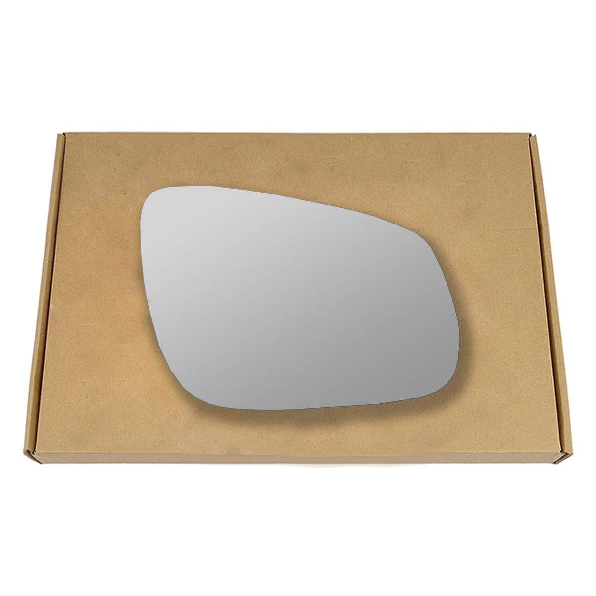 Side View Replacement Wing Mirror Glass for Vauxhall Viva 2015-2019 Convex Right Driver off side RHS O/S