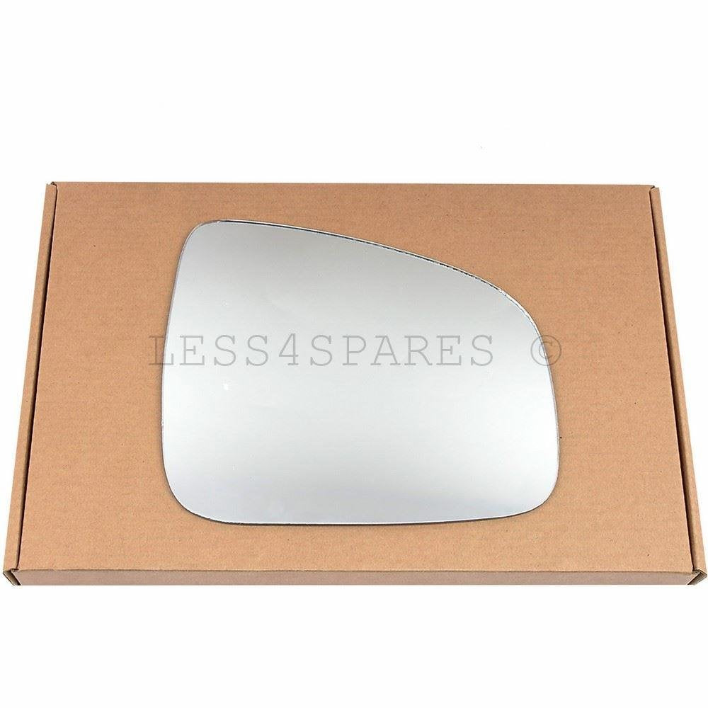 Wing Mirror Glass Right for Dacia Sandero 2008-2020 Stick-On Driver Off Side Convex