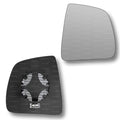 Replacement Wing Mirror Glass Right for Vauxhall Combo 2012-2018 Clip-On Driver Off side Heated Convex