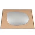 Wing Mirror Glass Right for Fiat Bravo mk2 2007-2014 Stick-On Driver Off Side Convex