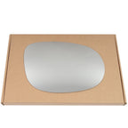 Wing Mirror Glass Right for Fiat Bravo mk2 2007-2014 Stick-On Driver Off Side Convex