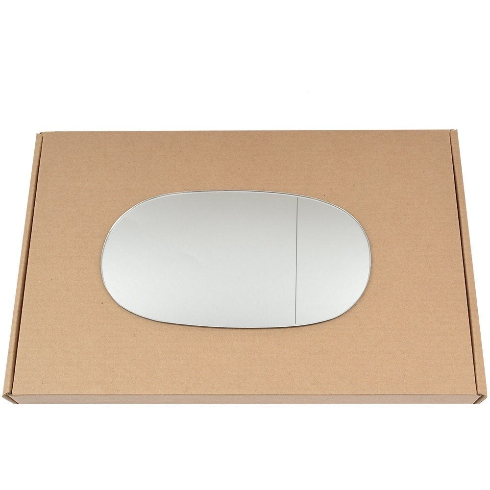 Wing Mirror Glass Right for Fiat Barchetta 1995-2005 Stick-On Driver Off Side with Blind Spot