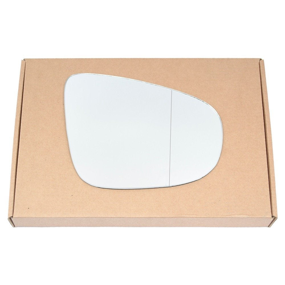 Wing Mirror Glass Right for VW Golf mk6 2009-2012 Stick-On Driver Off Side with Blind Spot