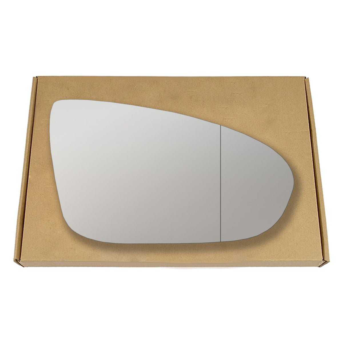 Side View Replacement Wing Mirror Glass for Vauxhall Meriva B 2010-2017 Blind Spot Right Driver off side RHS O/S
