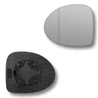 Replacement Wing Mirror Glass Left for Renault Twingo 2007-2010 Clip-On Passenger Near Side N/S with Blind Spot