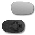 Replacement Wing Mirror Glass Right for Ford KA 1996-2008 Clip-On Driver Off side Convex