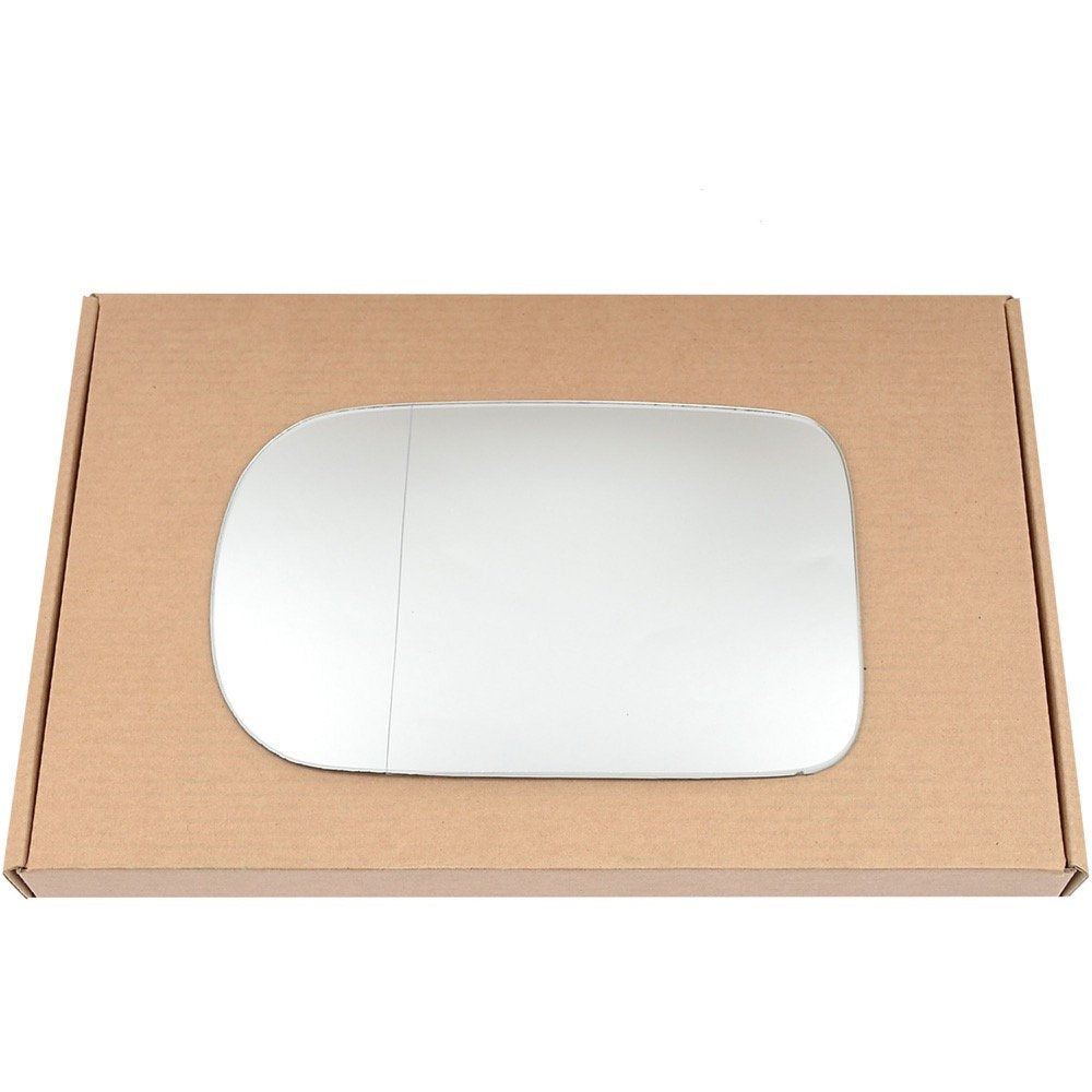 Wing Mirror Glass Left for Jaguar S-Type 1998-2002 Stick-On Passenger Near Side with Blind Spot