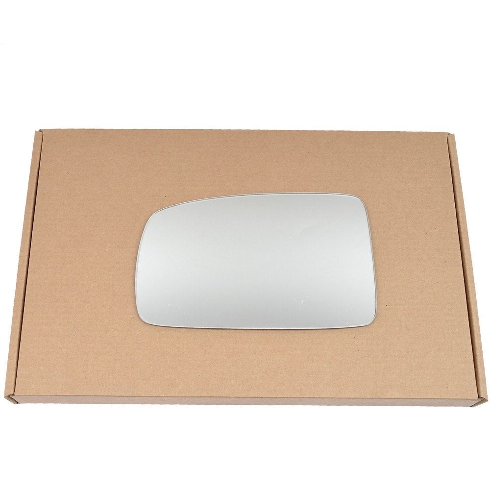 Wing Mirror Glass Left for Fiat Panda 2003-2009 Stick-On Passenger Near Side Convex