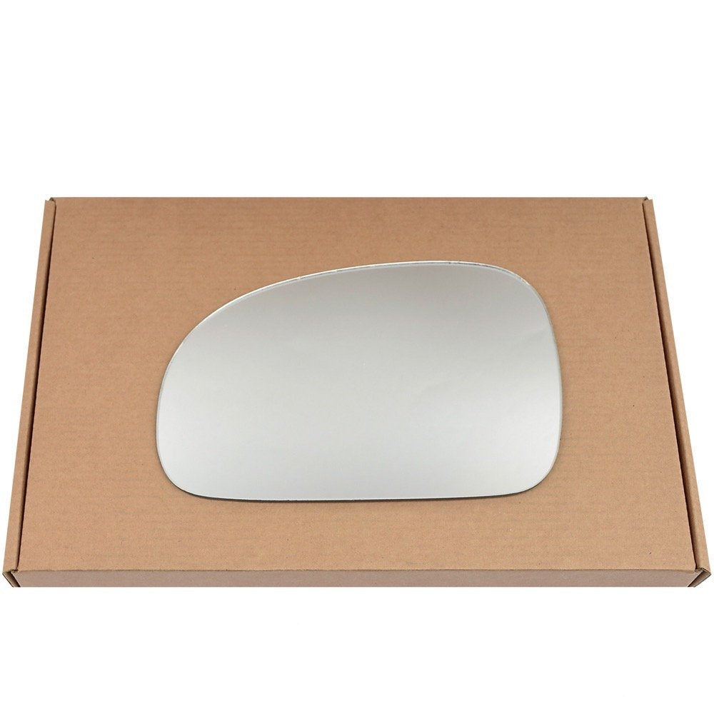 Wing Mirror Glass Left for Peugeot 406 1995-2003 Stick-On Passenger Near Side Convex