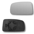 Replacement Wing Mirror Glass Left for Fiat Panda 2003-2009 Clip-On Passenger Near Side N/S Convex