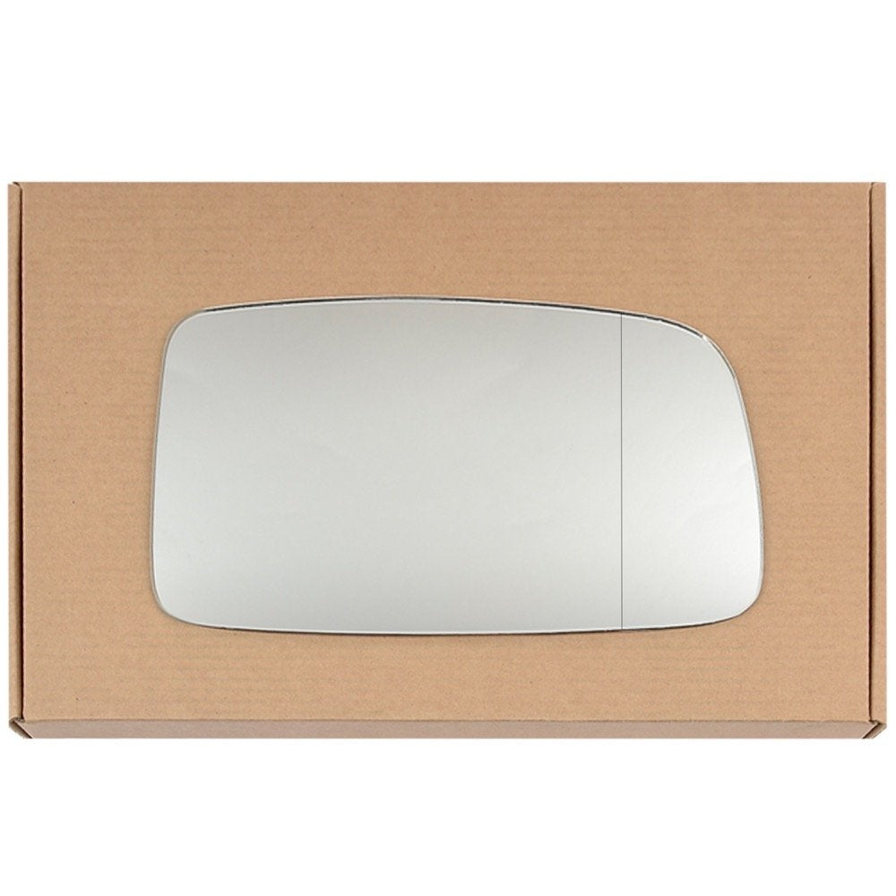 Wing Mirror Glass Right for Mitsubishi Lancer 2003-2007 Stick-On Driver Off Side with Blind Spot