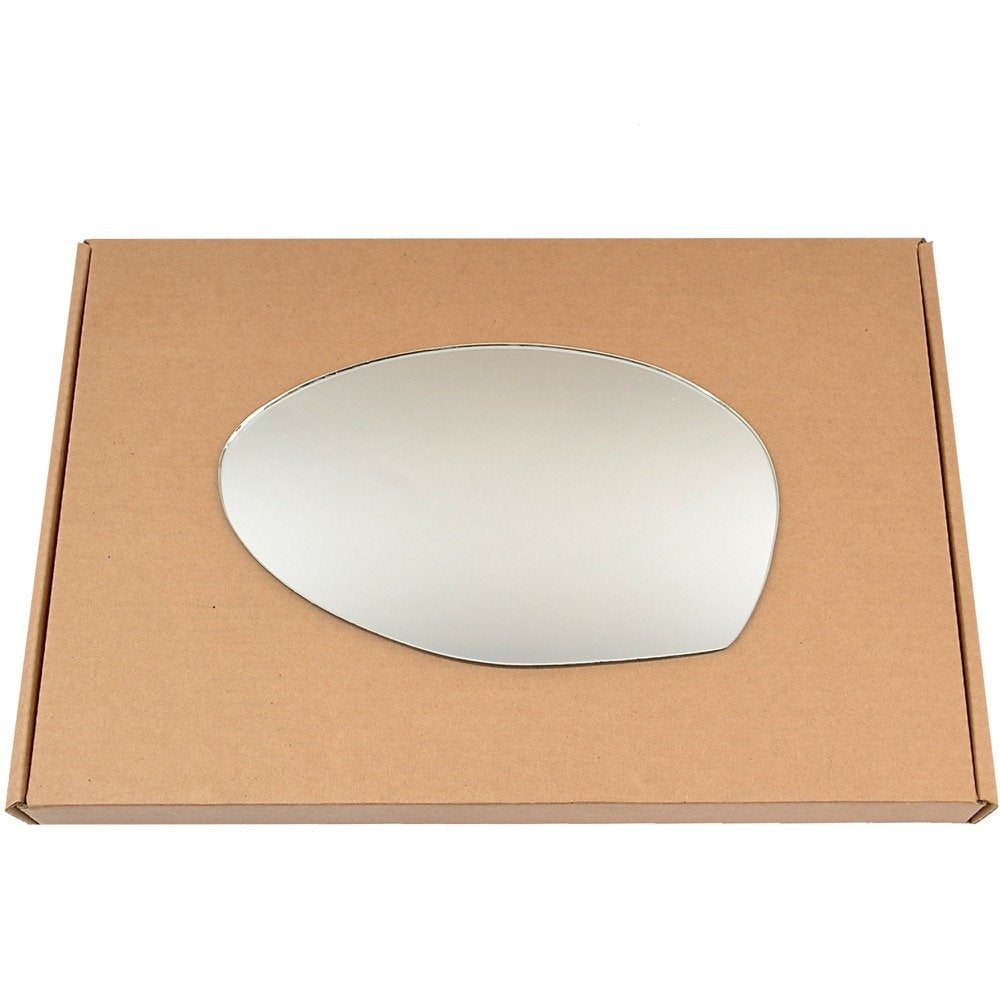 Wing Mirror Glass Left for Alfa Romeo GT (coupe) 147 (hatchback) 2000-2010 Stick-On Passenger Near Side Convex