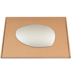 Wing Mirror Glass Left for Alfa Romeo GT (coupe) 147 (hatchback) 2000-2010 Stick-On Passenger Near Side Convex