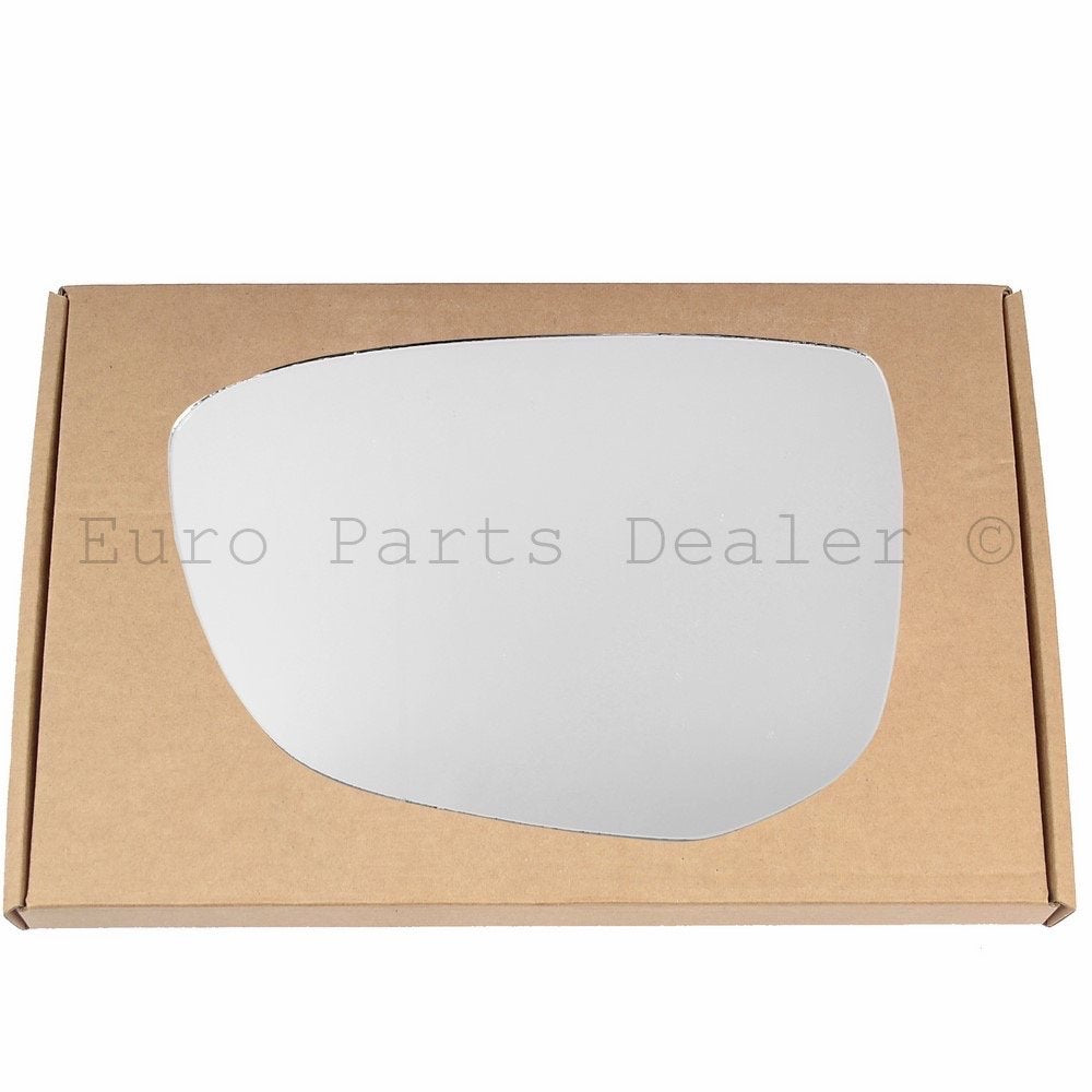 Wing Mirror Glass Left for Citroen C4 Cactus 2014-2018 Stick-On Passenger Near Side Convex