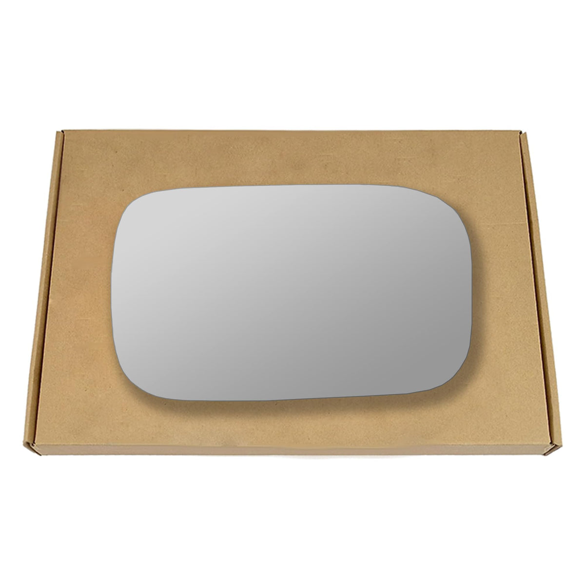 Side View Replacement Wing Mirror Glass for Rover Metro, 100 1990-1998 Convex Left Passenger near side LHS N/S