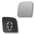 Replacement Wing Mirror Glass Left for Ford Transit Connect 2002-2013 Clip-On Passenger Near Side N/S Heated Convex
